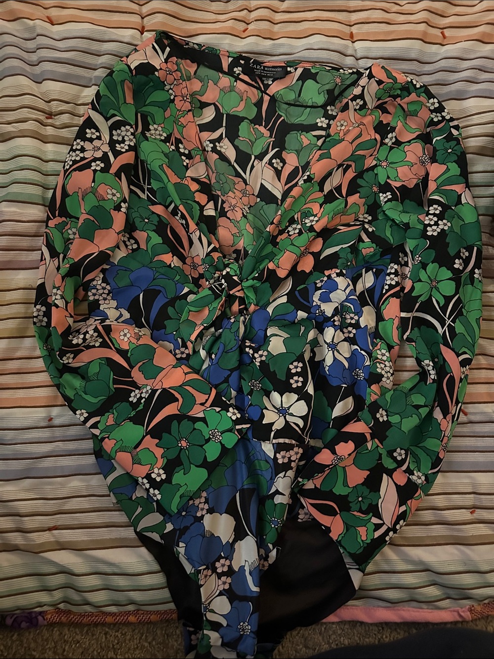 Zara floral body suit
